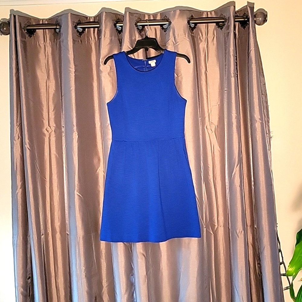 J Crew Royal Blue Dress
